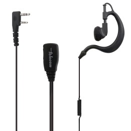 Micro-auricular ergonómico giratorio con micro tipo solapa, para KENWOOD, TEAM y HYT.