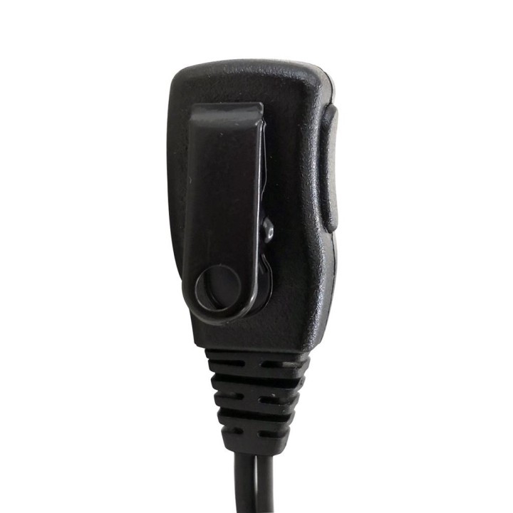 Micro-auricular ergonómico giratorio con micro tipo solapa, para KENWOOD, TEAM y HYT.
