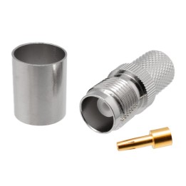 MT-4329 Conector TNC hembra para LMR-400. Crimpar