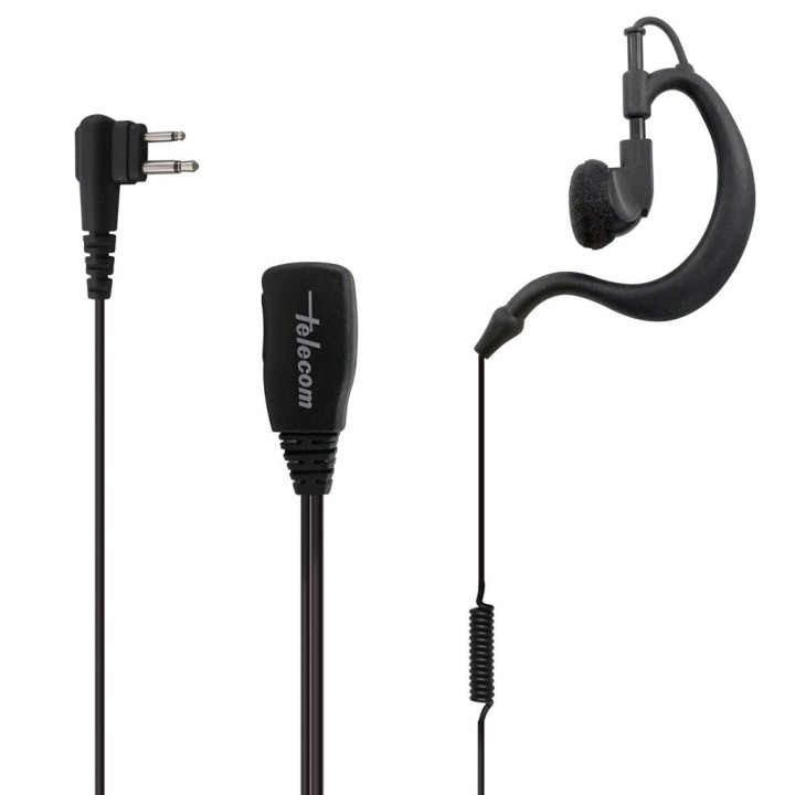 CD1303 M1 Micro-auricular ergonómico giratorio con micro tipo solapa, para MOTOROLA y TEAM