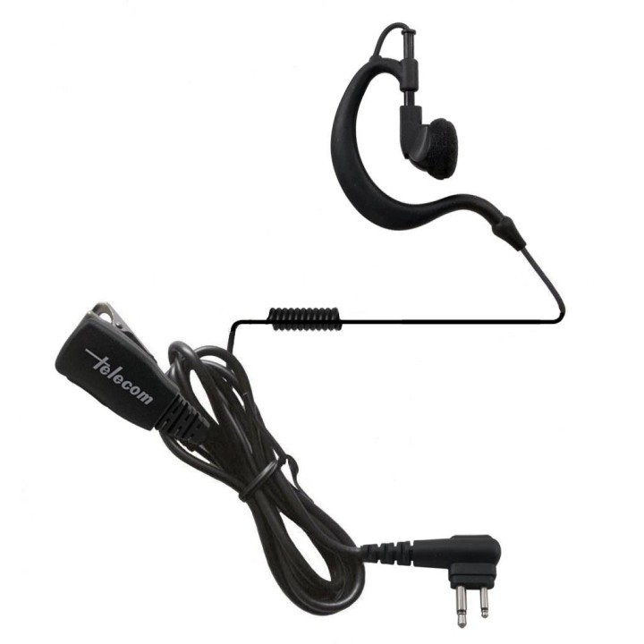 CD1303 M1 Micro-auricular ergonómico giratorio con micro tipo solapa, para MOTOROLA y TEAM