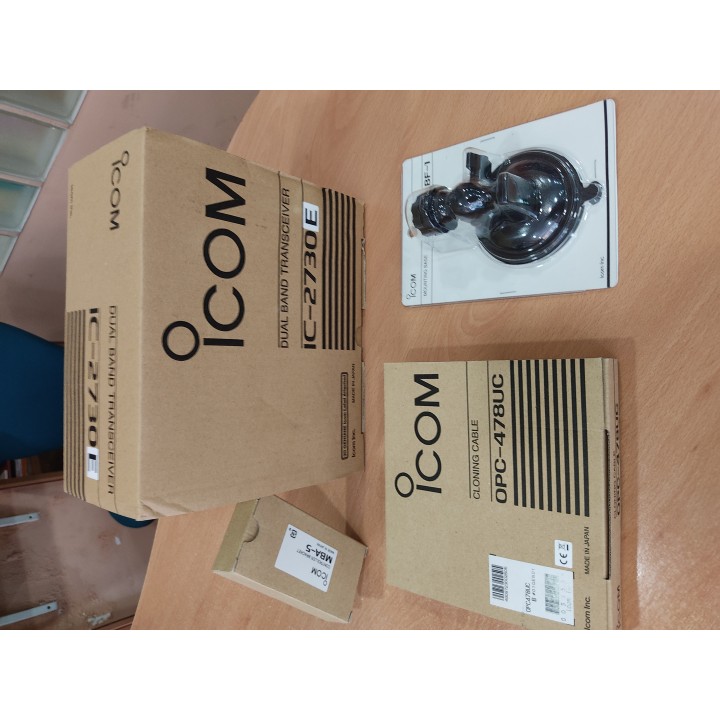 ICOM IC-2730E 50W EMISORA BIBANDA  VHF Y UHF 