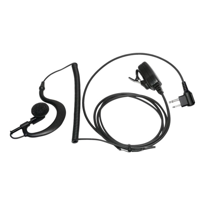 SARI-1303MOT - Micro-auricular con PTT de solapa para MOTOROLA y TEAM.