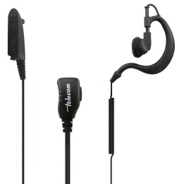 SARI-320 - Micro-auricular con PTT de solapa para MOTOROLA & hyt.