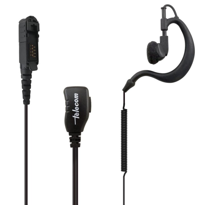 SARI-DP-2000 - MICRO-AURICULAR CON PTT DE SOLAPA PARA MOTOROLA.