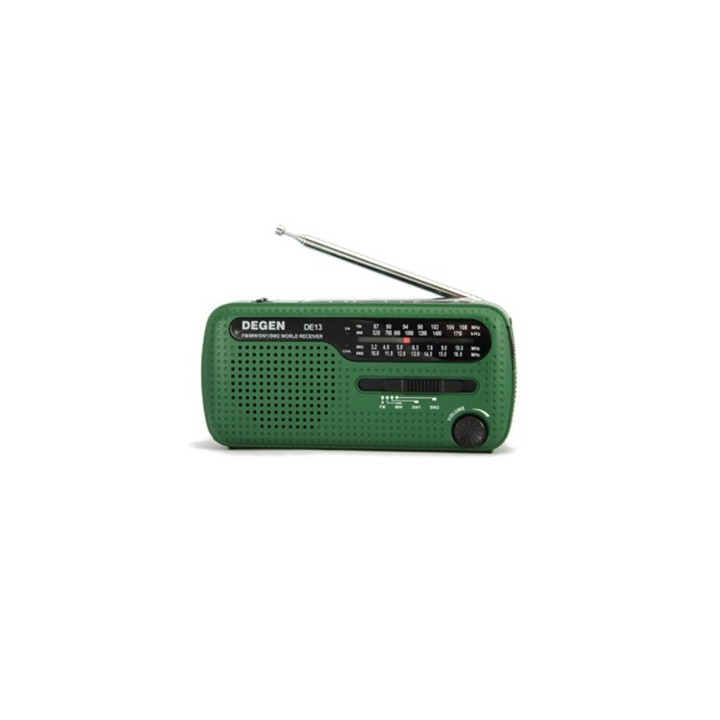 Radio solar de emergencia DEGEN DE13DSP BY TECSUN