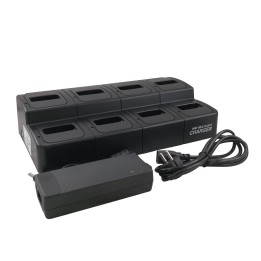 MC-640 Cargador mútiple de 8 slots para INRICO T520.
