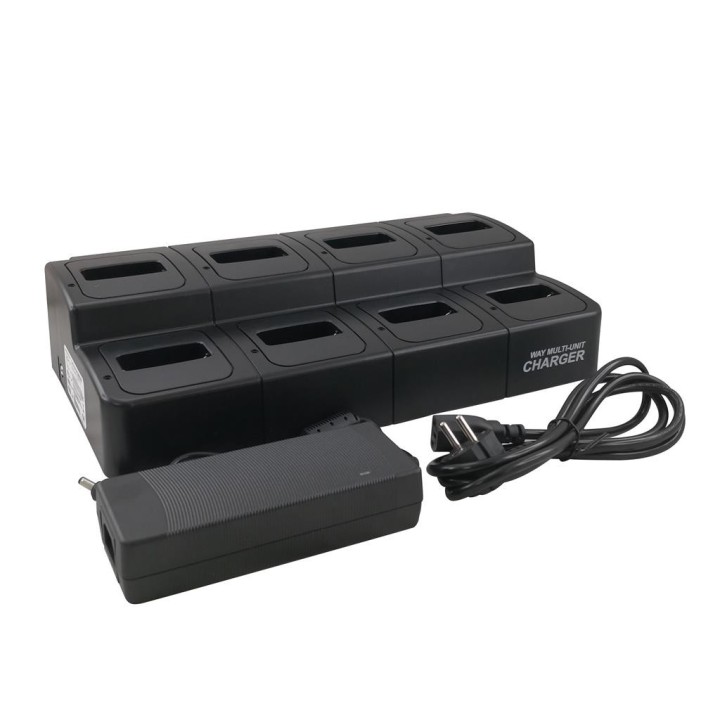 MC-640 Cargador mútiple de 8 slots para INRICO T520.