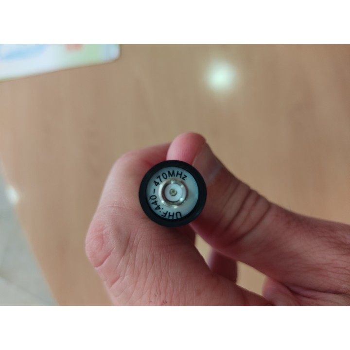 KUA-LF - ANTENA UHF 440-470 MHZ. FINA PARA KENWOOD, TEKMAX, KIRISUN Y OTROS.
