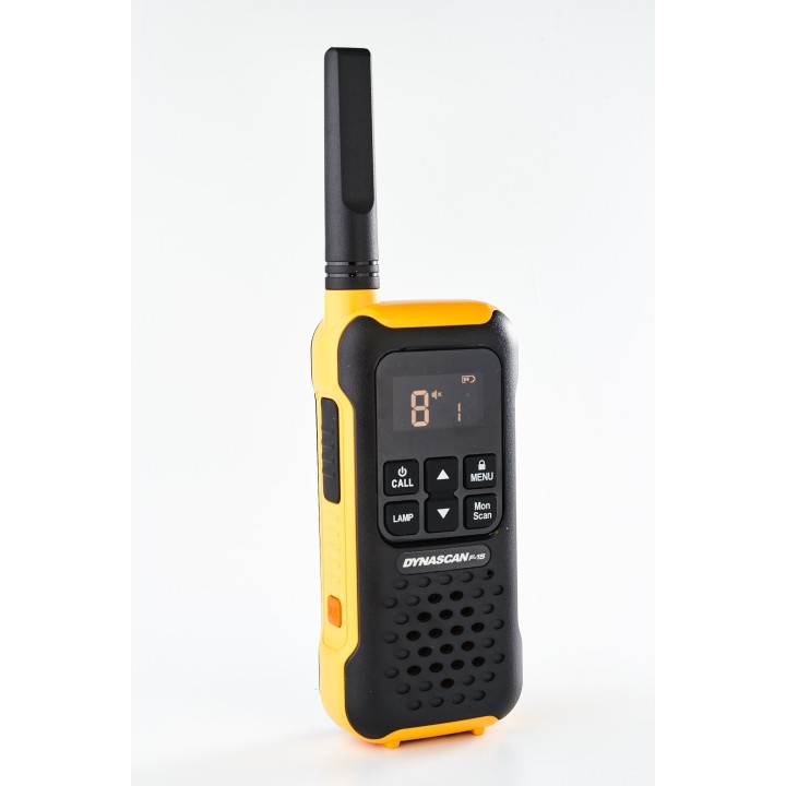 DYNASCAN F-15 PAREJA WALKIES PMR-446 USO LIBRE SUMERGIBLES