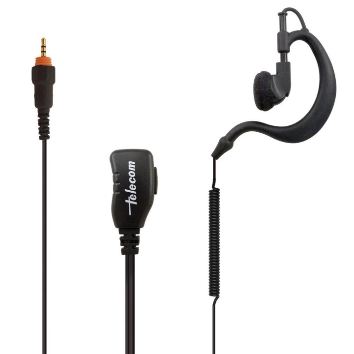 SARI-CLP - MICRO-AURICULAR CON PTT DE SOLAPA PARA MOTOROLA.