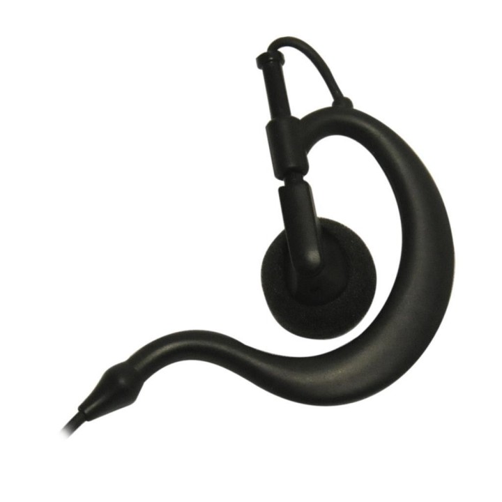 JD-30HYT610R - MICRO-AURICULAR VOX-PTT PARA HYT, CABLE RIZADO CON TORNILLOS.