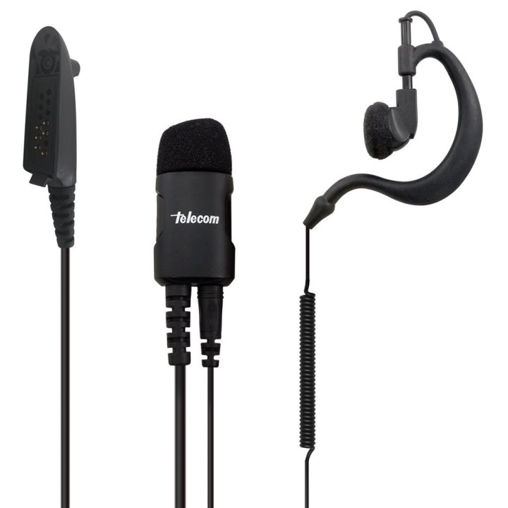 JD-24GP320 - MICRO-AURICULAR GAMA PROFESIONAL. IP-54. PARA MOTOROLA Y HYT.