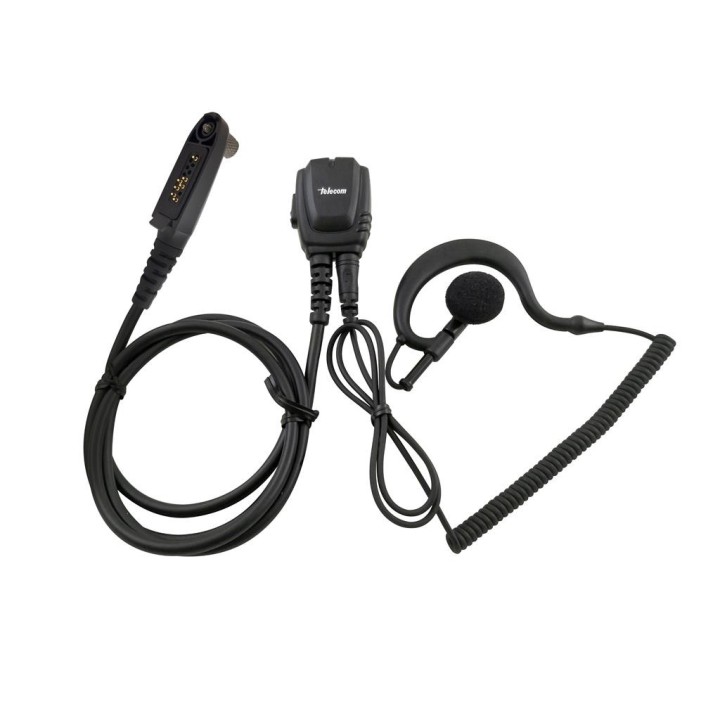 JD-23-GP344 - MICRO-AURICULAR GAMA PROFESIONAL. IP-54. PARA MOTOROLA & HYT.