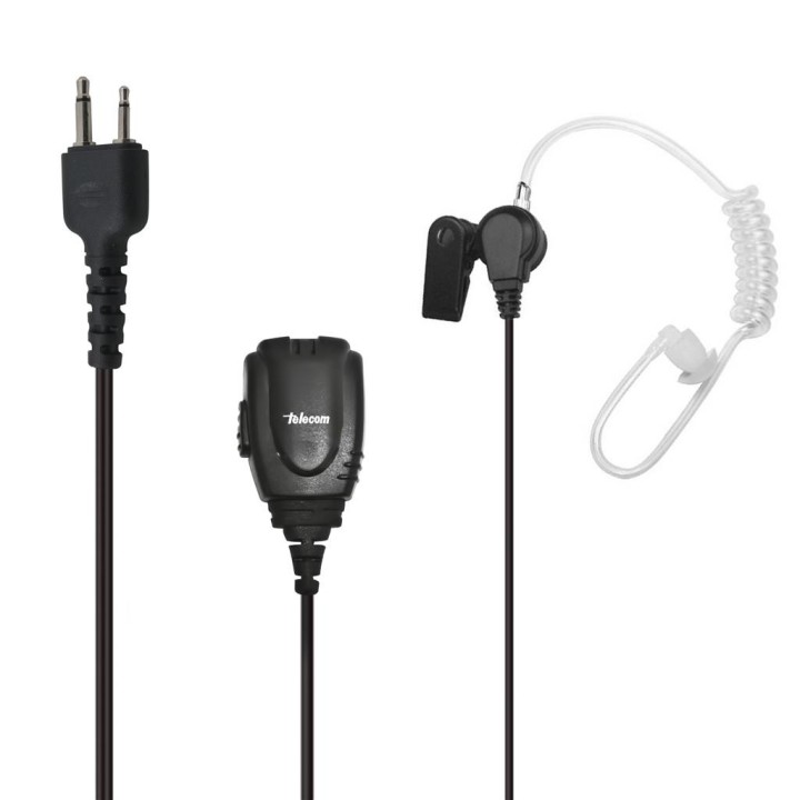 JD-MAT-S - MICRO-AURICULAR ACÚSTICO TIPO TUBULAR PARA ICOM, YAESU, HORA, STANDARD, MAXON.