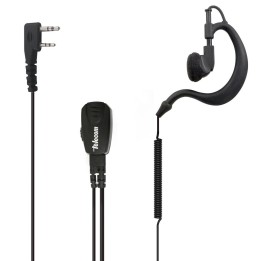 JD-30-KR - MICRO-AURICULAR CON MICRO TIPO SOLAPA VOX-PTT PARA KENWOOD, TEAM & HYT.