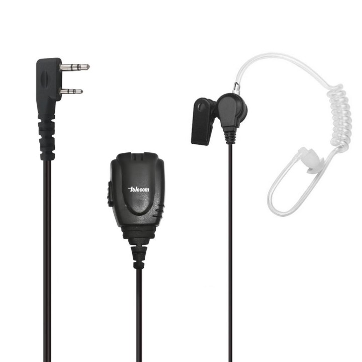 JD-MAT-K-NE - MICRO-AURICULAR ACÚSTICO TIPO TUBULAR PARA KENWOOD, TEAM Y HYT.