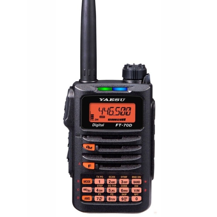 YAESU FT-70DE WALKIE DOBLE BANDA ANALÓGICO Y DIGITAL