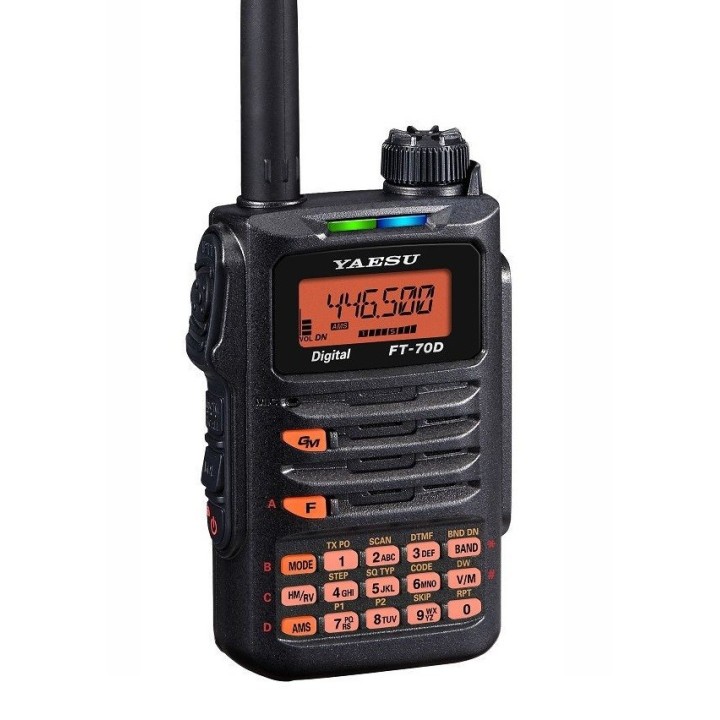 YAESU FT-70DE WALKIE DOBLE BANDA ANALÓGICO Y DIGITAL