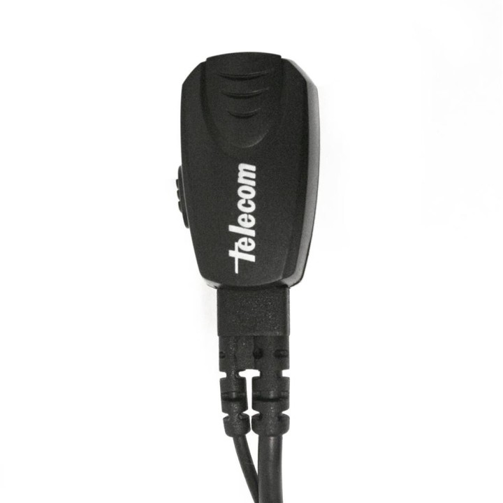 JD-30-DJ-C7-R - Micro-auricular VOX-PTT para Alinco DJ-C5/6/7, cable rizado.