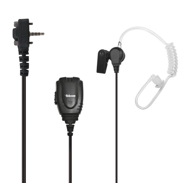 JD-MAT-VX351 VX246 - MICRO-AURICULAR ACÚSTICO TIPO TUBULAR PARA YAESU / VERTEX