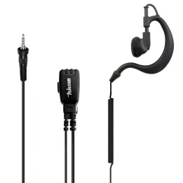 PY-29VX7R  Micro-auricular ergonómico giratorio, con micro tipo solapa para YAESU / ALINCO / STANDARD HORIZON