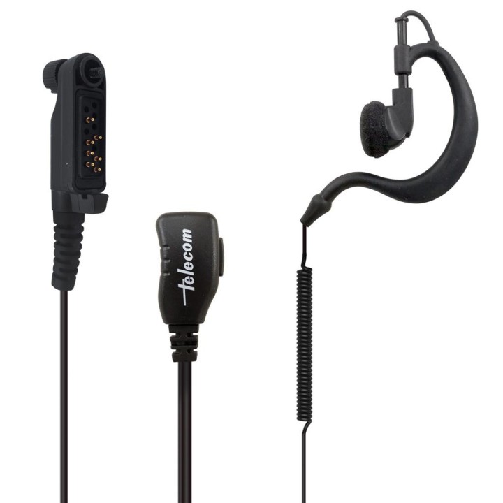 SARI-HYT-PD1 - Micro-auricular con PTT de solapa para HYT / ESCOLTA