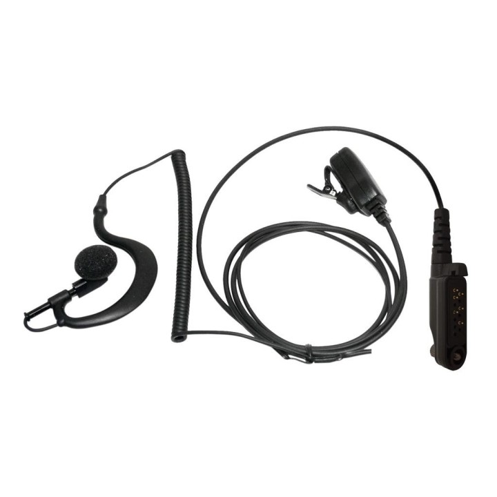 SARI-HYT-PD1 - Micro-auricular con PTT de solapa para HYT / ESCOLTA