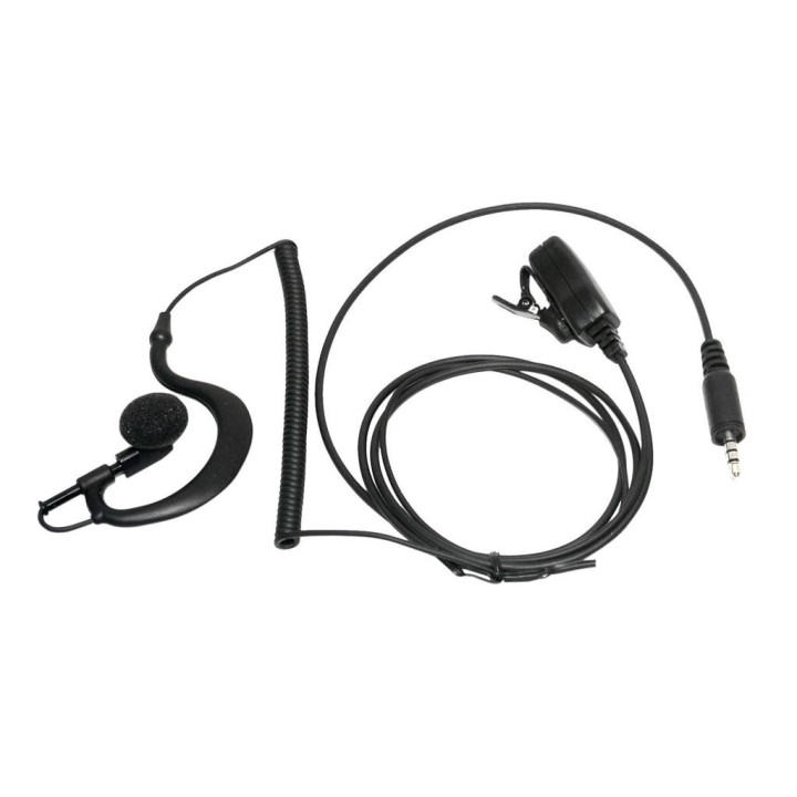 SARI-PKT-23 - Micro-auricular con PTT de solapa para KENWOOD PKT-23