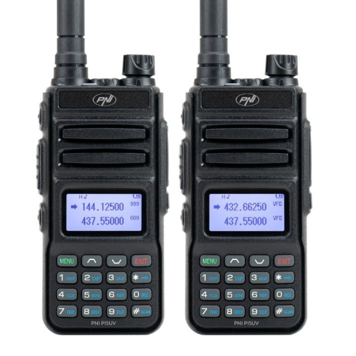 Walkie doble banda PNI P15UV  UHF/VHF
