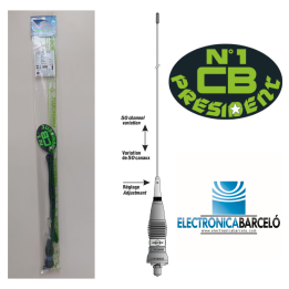 Antena móvil de CB 27 MHZ PRESIDENT MS 85