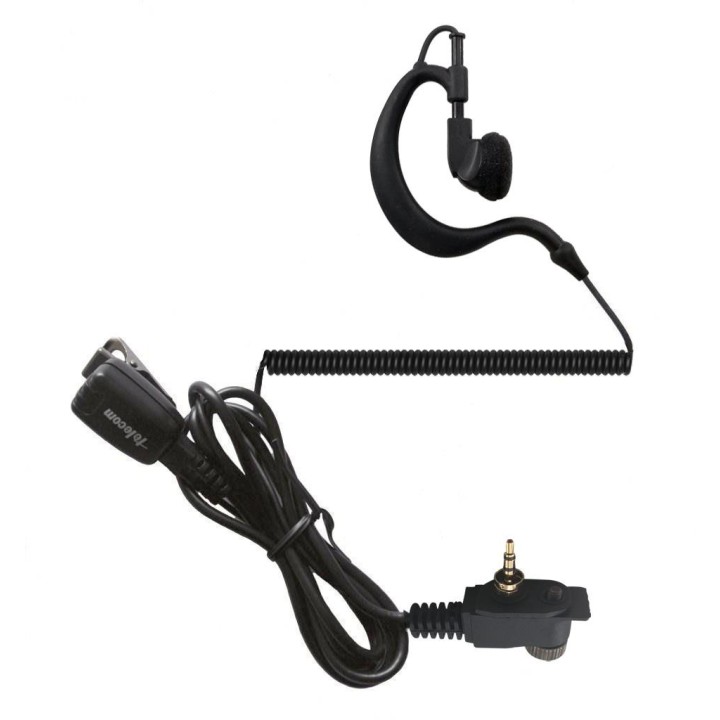 PY-29-MTP-850 - MICRO-AURICULAR ERGONÓMICO GIRATORIO CON MICRO TIPO SOLAPA, PARA MOTOROLA 