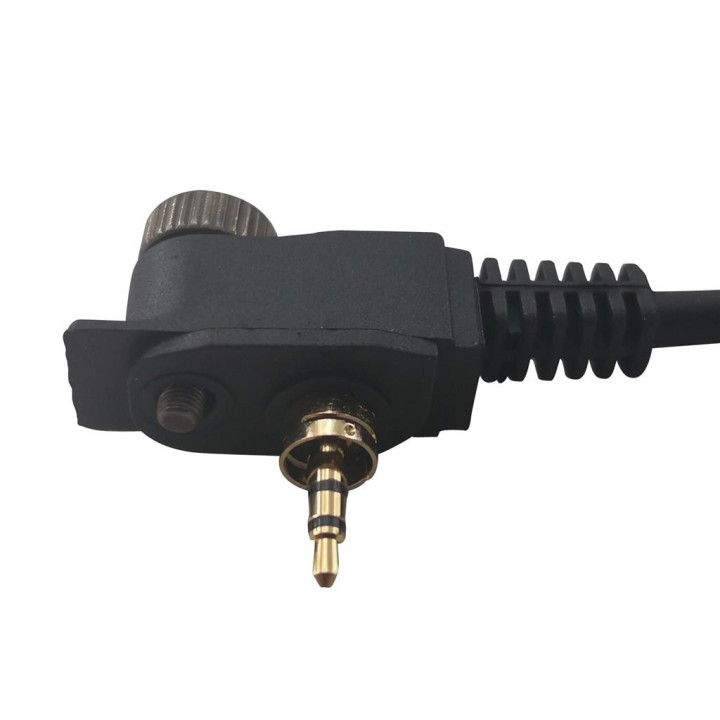 PY-29-MTP-850 - MICRO-AURICULAR ERGONÓMICO GIRATORIO CON MICRO TIPO SOLAPA, PARA MOTOROLA 