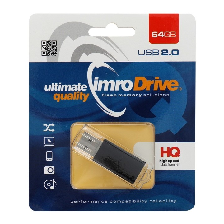 Pendrive IMRO NEGRO 64GB