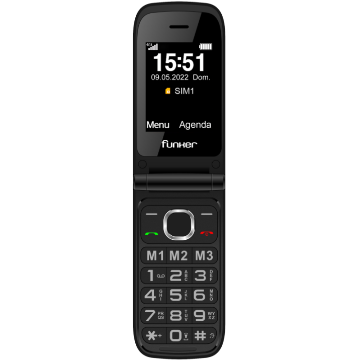 FUNKER C200 Comfort 4G - Negro