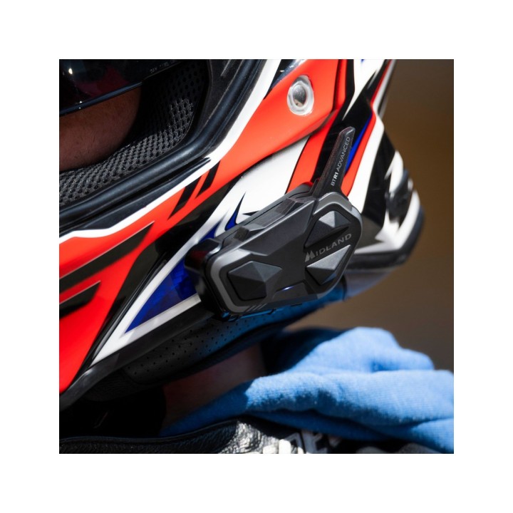 Intercomunicador BTR1 Advanced Twin - Intercom Bluetooth 4 personas hasta 1,2Km.
