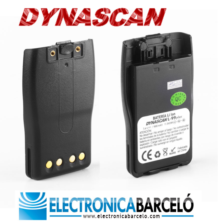 BATERÍA DYNASCAN L-99 Y L-99 PLUS