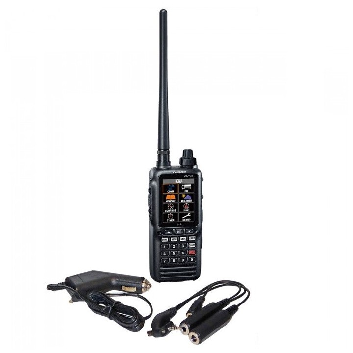 YAESU FTA-850L WALKIE BANDA AÉREA ILS, VOR Y GPS