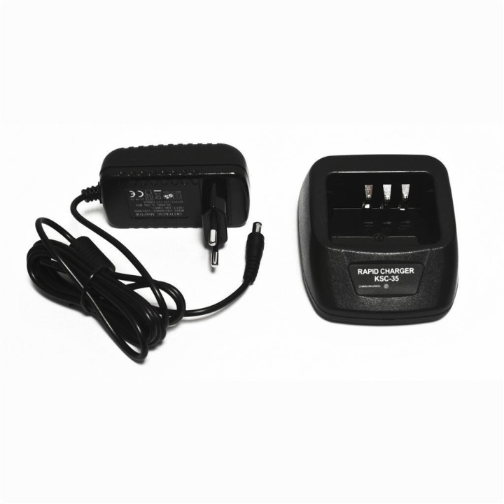 KSC-35 - CARGADOR RÁPIDO TRI-CHEMISTRY PARA KENWOOD.