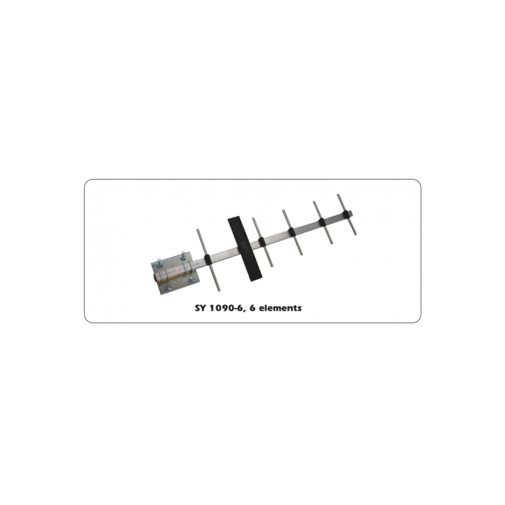 Antena YAGI SIRIO 6 ELEMENTOS ADS-B 1090 MHz - 11.5 dBi