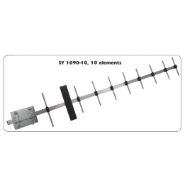 Antena YAGI SIRIO 10 ELEMENTOS ADS-B 1090 MHz - 14 dBi