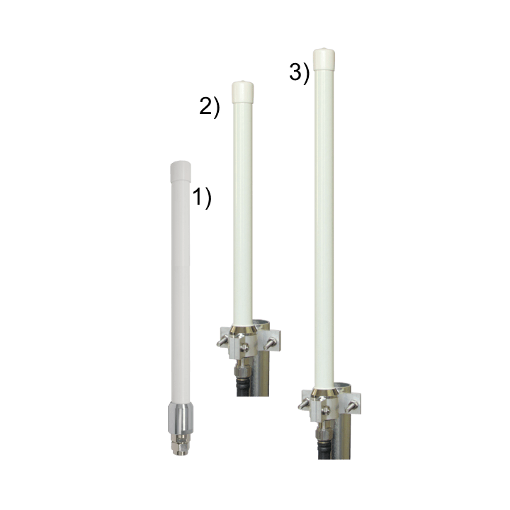 SIRIO SCO-2.4-6 ANTENA BASE 2,4 GHz (3 X 1/2) 6 dBi