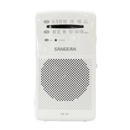 Radio de bolsillo SANGEAN SR-35 BLANCO