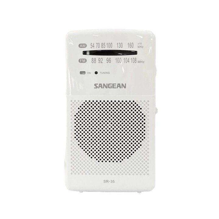 Radio de bolsillo SANGEAN SR-35 BLANCO