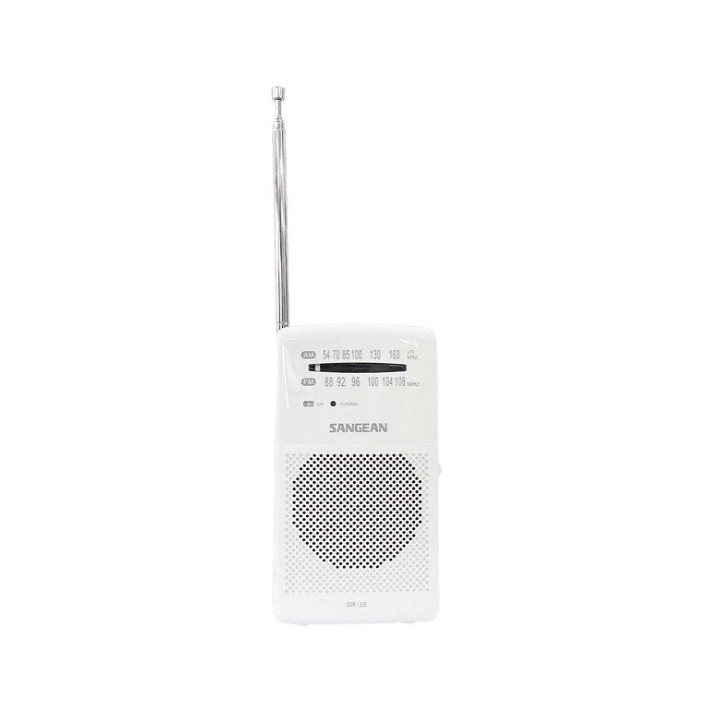 Radio de bolsillo SANGEAN SR-35 BLANCO