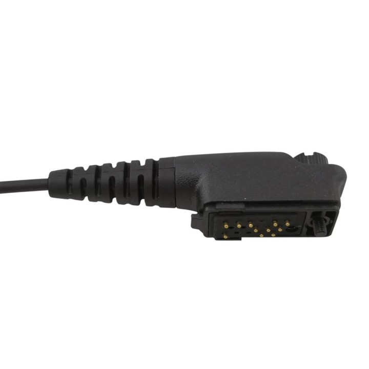 SARI-TPH900 - MICRO-AURICULAR ERGONÓMICO GIRATORIO CON MICRO TIPO SOLAPA, PARA AIRBUS TETRAPOL TPH900