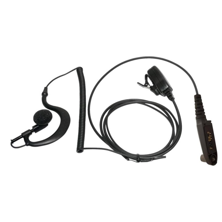 SARI-HYT-780 - MICRO-AURICULAR CON PTT DE SOLAPA PARA MOTOROLA & HYT
