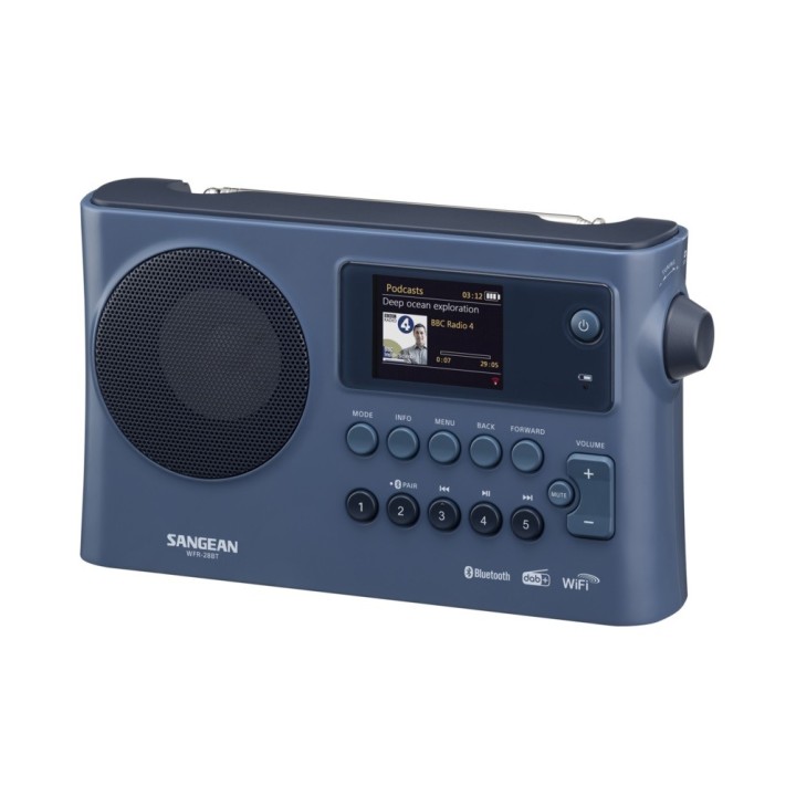 SANGEAN WFR-28BT RECEPTOR DE RADIO WI-FI Y BLUETOOTH