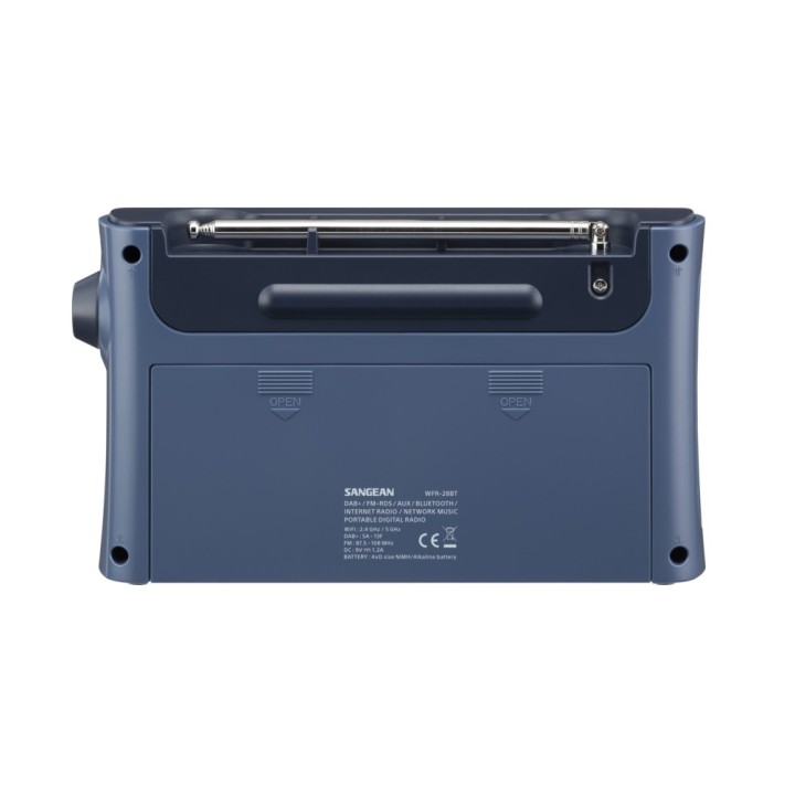 SANGEAN WFR-28BT RECEPTOR DE RADIO WI-FI Y BLUETOOTH