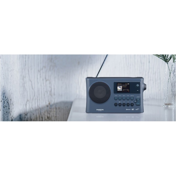 SANGEAN WFR-28BT RECEPTOR DE RADIO WI-FI Y BLUETOOTH